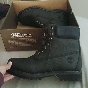 Black Timberland Boots